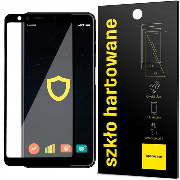 Spacecase 5D Herdet Glass For Samsung Galaxy A7 2018 Full Beskyttelse