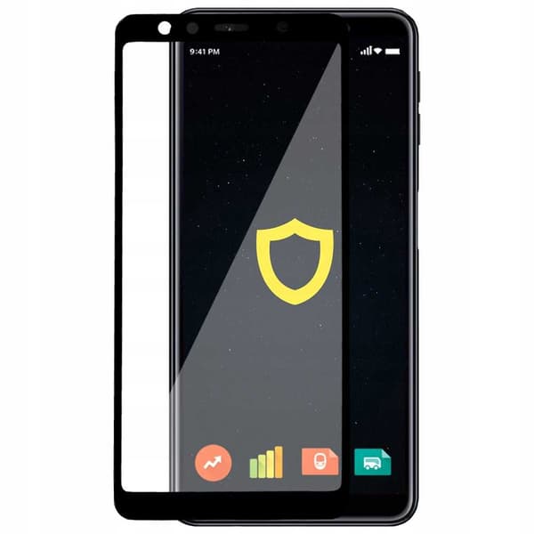 Spacecase 5D Herdet Glass For Samsung Galaxy A7 2018 Full Beskyttelse