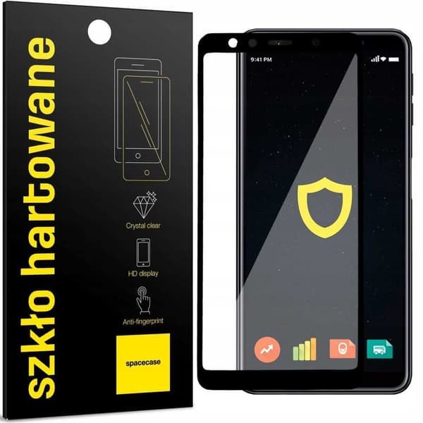 Spacecase 5D Herdet Glass For Samsung Galaxy A7 2018 Full Beskyttelse
