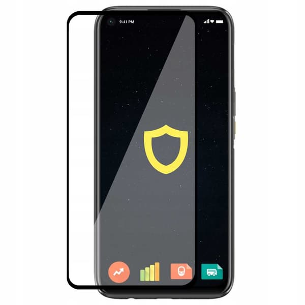 Spacecase 5D Hærdet Glas Til Htc Desire 20 Pro Beskyttelsesfolie