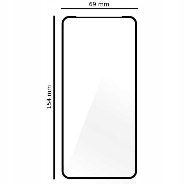 Spacecase 5D Hærdet Glas Til Samsung Galaxy A71 Helt Glas