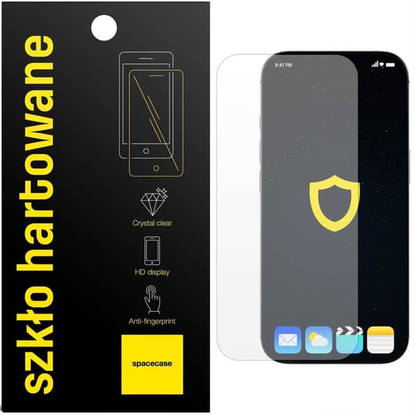 Spacecase Hærdet Glas 2.5D Til Iphone 16 Pro Max Protective