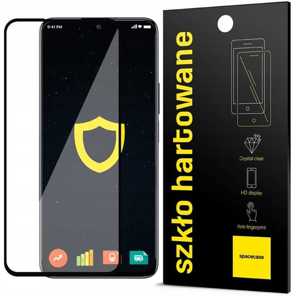 Spacecase 5D Hærdet Glas Til Honor 90 Lite Sort Frontbeskyttelse