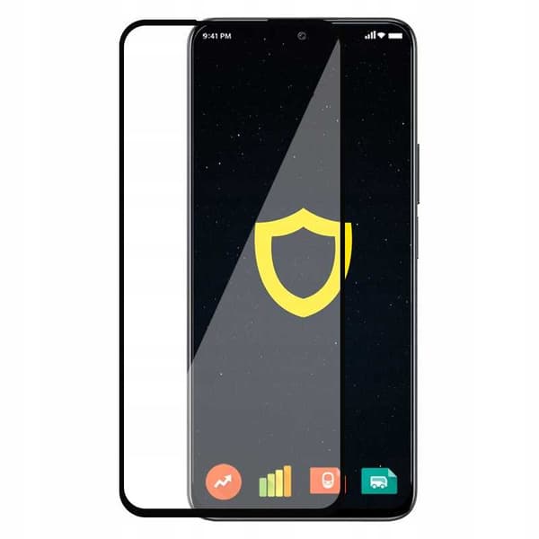 Spacecase 5D Hærdet Glas Til Honor 90 Lite Sort Frontbeskyttelse