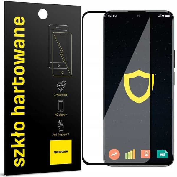 Spacecase 5D Hærdet Glas Til Honor 90 Lite Sort Frontbeskyttelse