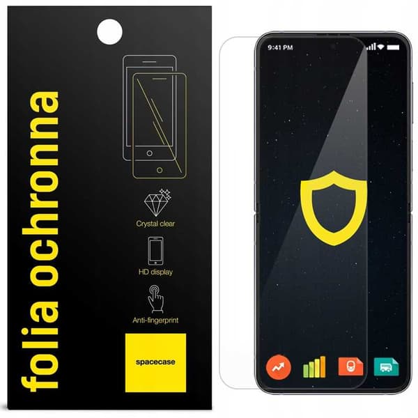 Spacecase Karkaistu Lasi Hydrogeeli Samsung Galaxy Z Flip 4 5:Lle