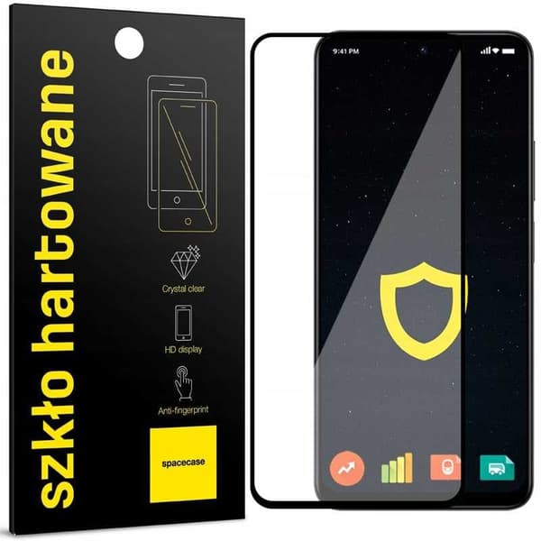 Spacecase 5D Hærdet Glas Til Xiaomi Redmi Note 12 4G Skærmbeskyttelse
