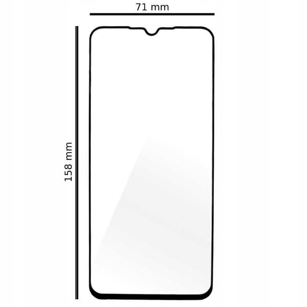 Spacecase 5D Hærdet Glas Til Samsung Galaxy A42 5G Skærmbeskyttelse