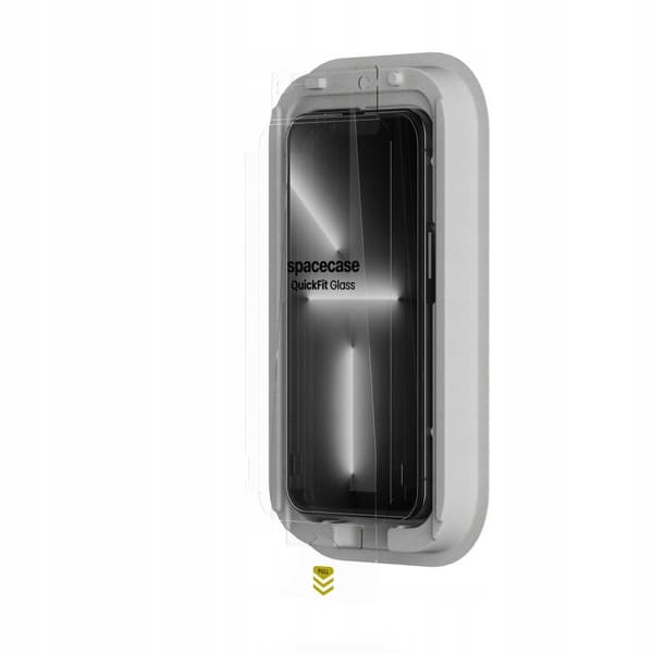 Spacecase Quickfit Herdet Glass For Iphone 13 13 Pro 14 Se4 2025
