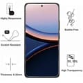 Miniatyrbild 3 av 5: Härdat Glas - Phonillico® - Xiaomi Poco F7 ULTRA 5G - 2-pack - Repellenta mot repor - Skärmskydd