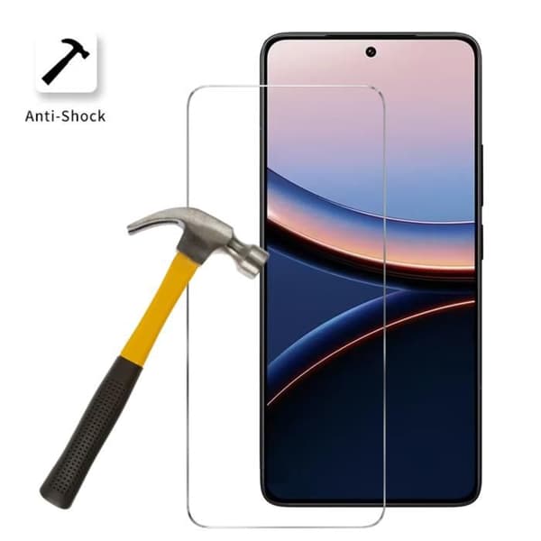 Härdat Glas - Phonillico® - Xiaomi Poco F7 ULTRA 5G - 2-pack - Repellenta mot repor - Skärmskydd