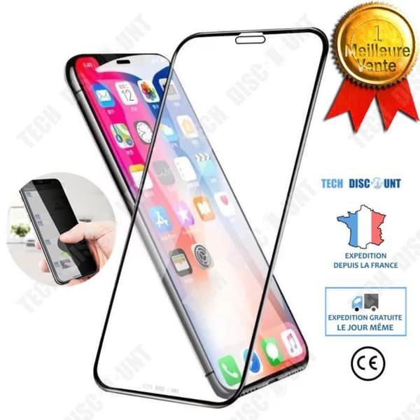 TD® filmskydd iphone härdat glasskärm XR komplett Skyddsglas kraftglas flexibelt motståndskraftig hårdhet anti repor fast
