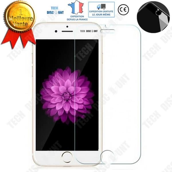 TD® Filmskydd iphone härdat glas skärm 7 8 komplett skärm Skydd Glasstyrka glas flexibel resistent hårdhet anti repor
