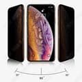 Miniatyrbild 3 av 4: TD® iphone 11 härdat glasfilm lämplig för Apple 11 anti-kikfilm helskärmsglas mobiltelefonfilm