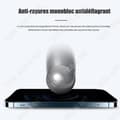 Miniatyrbild 2 av 4: TD® iphone 11 härdat glasfilm lämplig för Apple 11 anti-kikfilm helskärmsglas mobiltelefonfilm