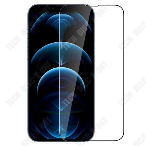 TD® högupplöst helskärmselektropläterad härdad film iPhone 13 Pro hög ljusgenomsläpplighet blankt metallhandtag