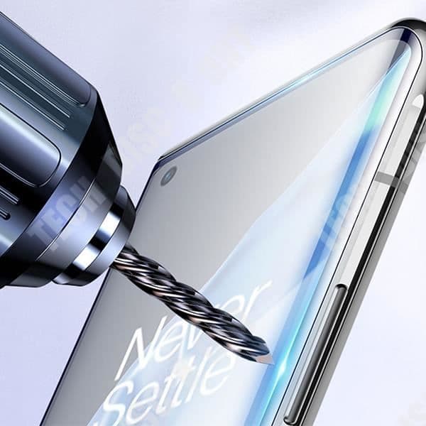 TD® Lämplig för ONEPLUS 9 pro mobiltelefon film HD 3D krökt anti-fall fruset helfilm härdat glas