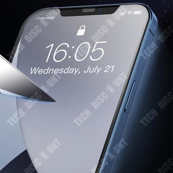 TD® iPhone13Pro Max spelglänsande kant frostad härdad film klar och fräsch helskärms anti-fingeravtryck spelfilm