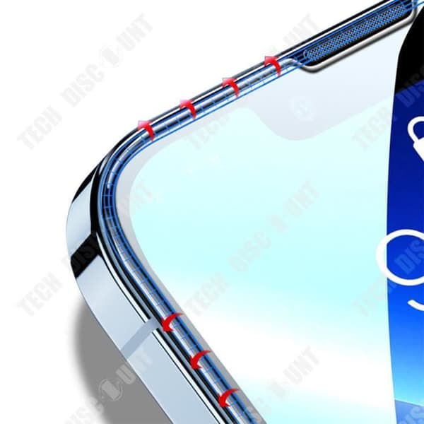 TD® Filmm härdat glas iPhone 14 pro max Högupplöst vy Rep- och slitstarkt Starkt motstånd mot fingeravtryck