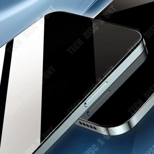 TD® Film anti-pick iPhone 12 2PCS Stark motstånd mot fingeravtryck Rep och nötning Resistent mot blängande