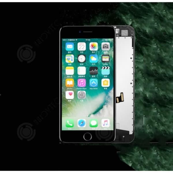 INN®-skärm med tillbehörsmontering, lämplig för iphone5C svart mobiltelefonskärm, intern och extern skärm