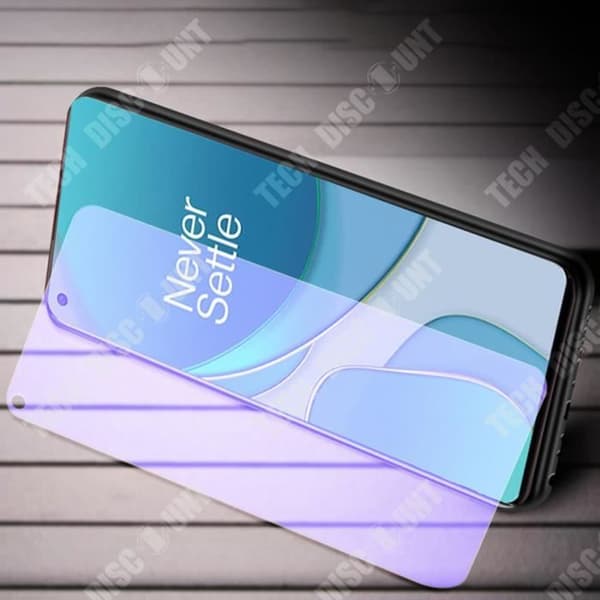 TD® Oneplus 8t härdad film helskärmsskydd anti-HD ögonskyddsfilm blå ljus film mobiltelefon film