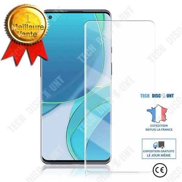 TD® Lämplig för OnePlus 10Pro 3D härdad film varmböjande glasfilm anti-shatter skyddsfilm för mobiltelefon