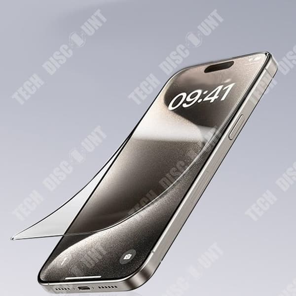 TD® Mobiltelefon härdad film för iPhone15Promax kabin dammfri skyddsfilm mot kik