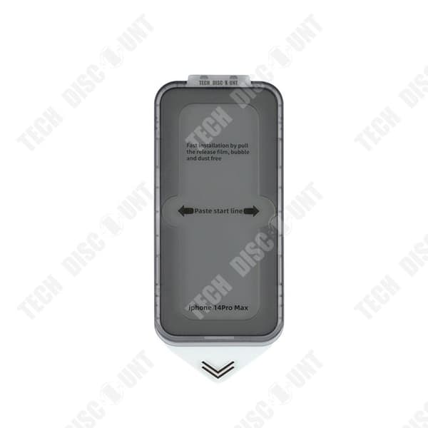 TD® Mobiltelefon härdad film för iPhone15Promax kabin dammfri skyddsfilm mot kik