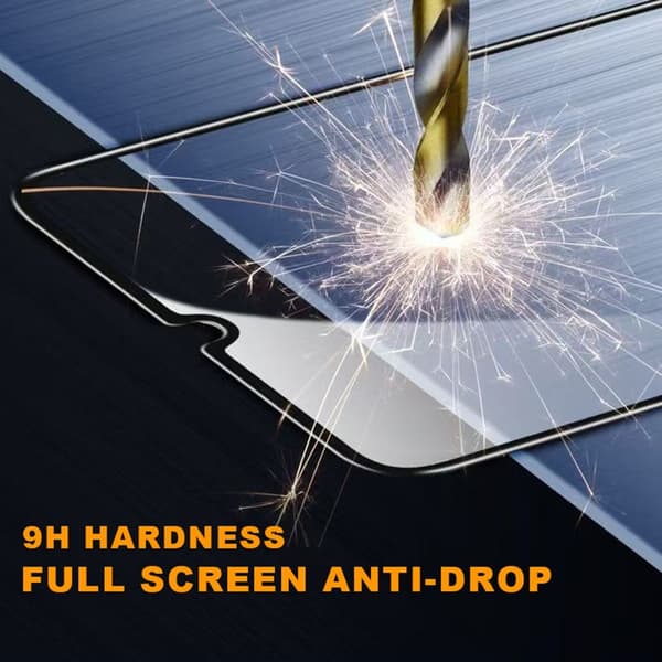 SKALO Samsung A26 5G FULL-FIT Hærdet Glas Skærmbeskyttelse - Sort