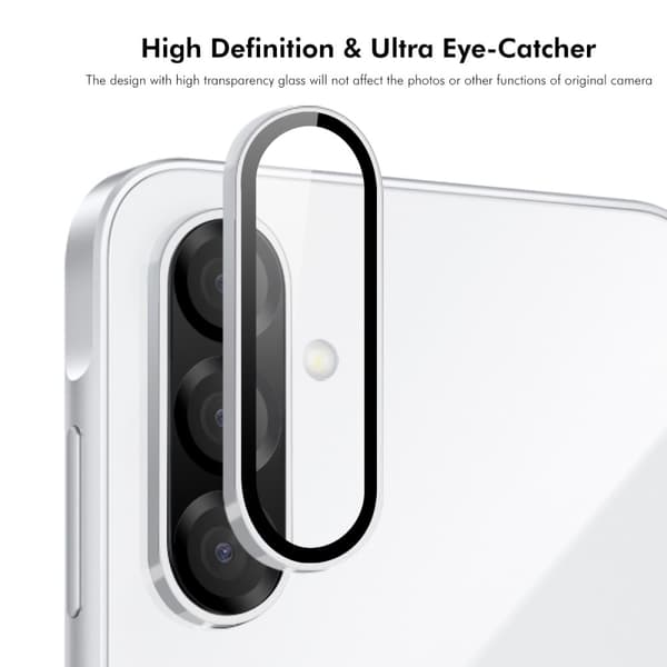 SKALO Samsung A36 5G ENKAY Kamerabeskyttelse Metalring - Lilla