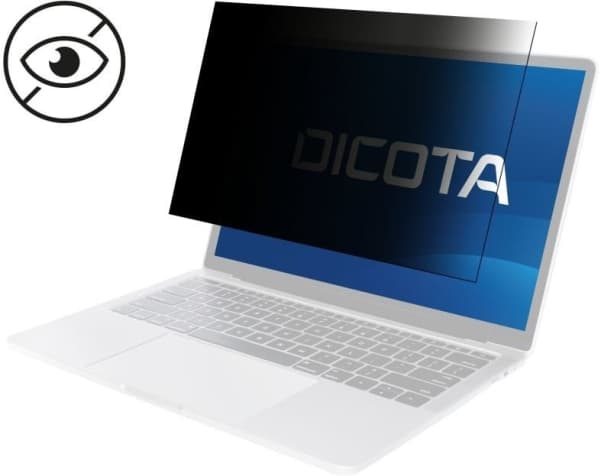 DICOTA Privacy Filter 4-way magnetic, 33 cm (13"), Monitor/Laptop, Frameless display privacy filter, Glossy / Matt, Anti-blue, Anti-fingerprint, Anti