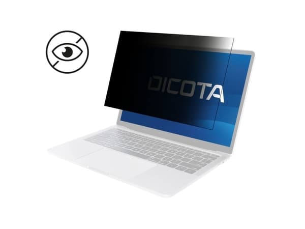 DICOTA - Notebookpersonvernsfilter - 4-veis - avtakbar - magnetisk - svart - for Dell Latitude 7350 Detachable Sort