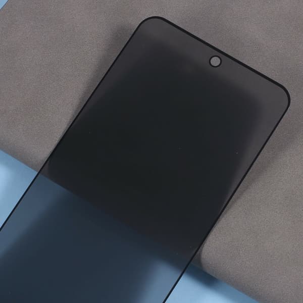 SKALO Samsung A56 5G Privacy Skärmskydd Härdat Glas - Sort