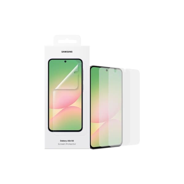 Skyddsfilm - Samsung - Galaxy A56 5G - Ultra-transparent - Repellerande mot repor - 1 enhet