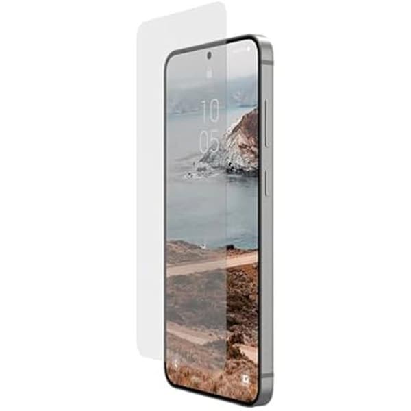 URBAN ARMOR GEAR Härdat skyddsglas för Samsung Galaxy S25 Plus ("Designad för Samsung", dubbelt härdat glas)