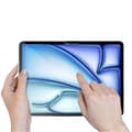 Miniatyrbild 6 av 6: Härdat glas - Phonillico® - iPad Air 13 tum M3 2025 - Paket med 2 - Repbeständig - Rengöringsdukar inkluderade