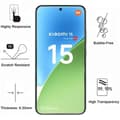 Miniatyrbild 3 av 5: Härdat Glas - Phonillico® - Xiaomi 15 - Pack om 4 - Repellerande mot repor - Skärmskydd