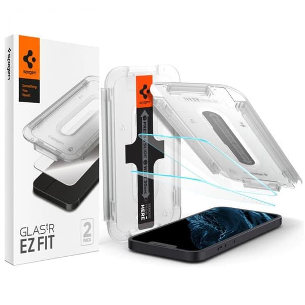 Härdat glas - Spigen - iPhone 16 Pro Max - Transparent - Repåresistent - Optimal skydd