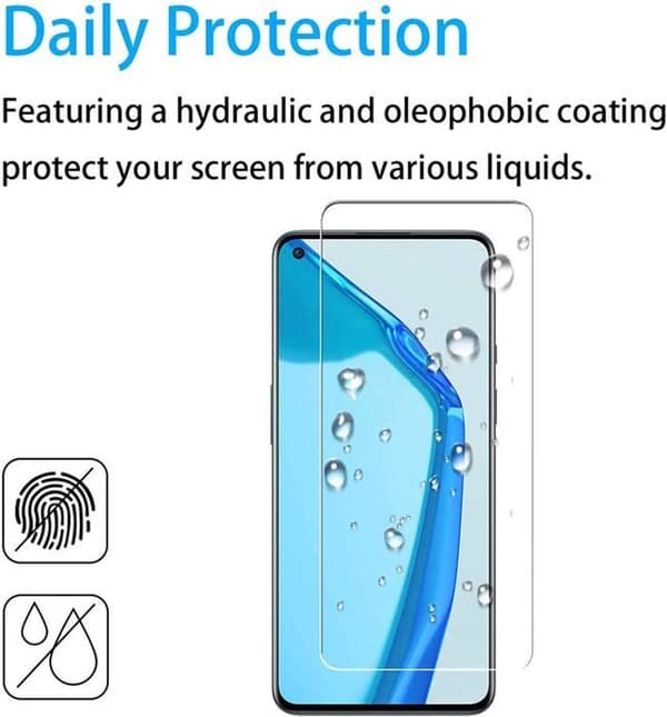 x4 härdat glasögon till Samsung Galaxy A35 5G - Skärmskydd av härdat glasfilm