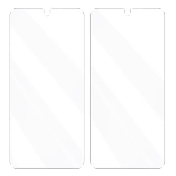 Paket med 2 st skyddsglas i mjuk plast för Samsung Galaxy A35 5G, transparent