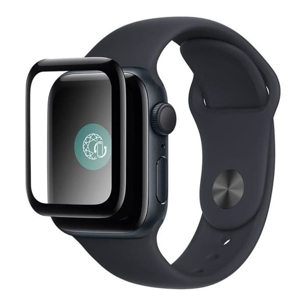 Skärmskydd för Apple Watch 5/6/SE 40mm i 3D härdat glas Transparent