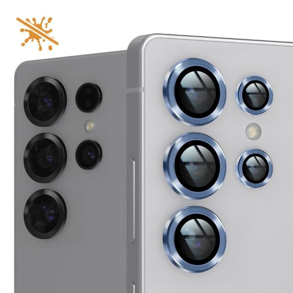 Skyddsglas för Kamera till Samsung Galaxy S25 Ultra Rep-och Stöttålig Blå