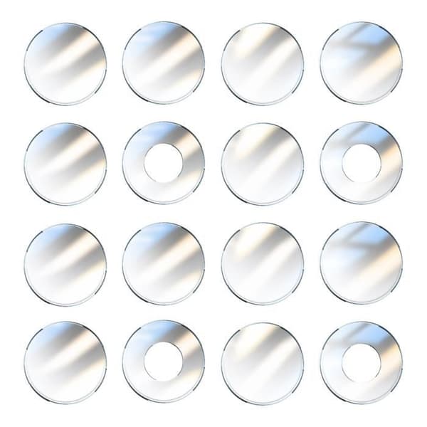 Skyddskamera för Xiaomi 14T Hybridglas 4-pack 3mk Transparent