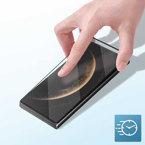 Härdat Glas Externt Skärm för Huawei Mate X6 Rep-ugn och Slitstark Svart