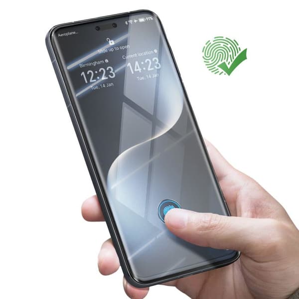 Härdat Glas för Honor Magic 7 Pro Rep-resistant Avskuren Svart