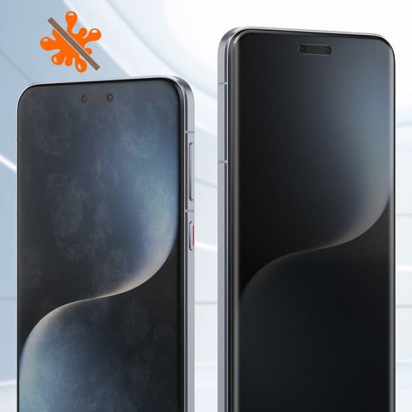Härdat glas för Honor Magic 7 Pro Anti-spion Hårdhet 9H Böjd Svart