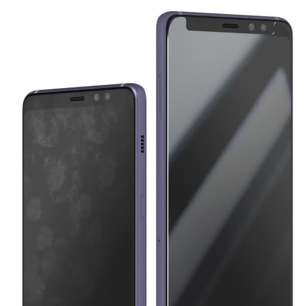 Härdat glas för Samsung Galaxy A8 Plus Hårdhet 9H Rep-beständig Transparent