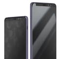 Miniatyrbild 3 av 4: Härdat glas för Samsung Galaxy A8 Plus Hårdhet 9H Rep-beständig Transparent