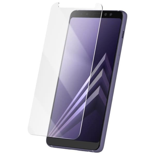 Härdat glas för Samsung Galaxy A8 Plus Hårdhet 9H Rep-beständig Transparent